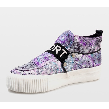 Baskets Blanches 623 multicolore 2