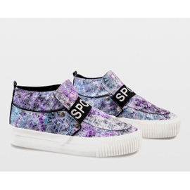 Baskets Blanches 623 multicolore 5