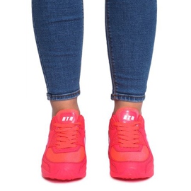 Chaussures de sport roses D1-B9 1