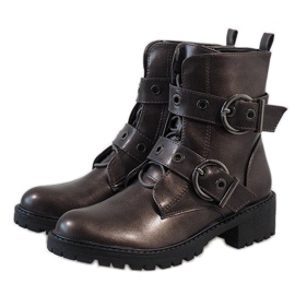 Bottines femme à boucles 9068 multicolore 4