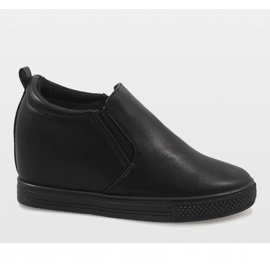 Baskets noires sur le coin DD384-1 le noir 2