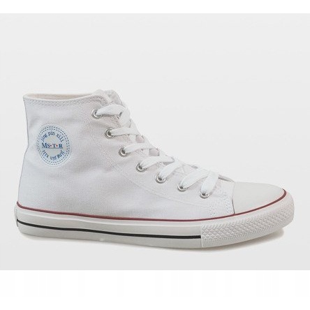 Baskets classiques blanches pour hommes CQ-1401 2