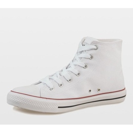 Baskets classiques blanches pour hommes CQ-1401 3