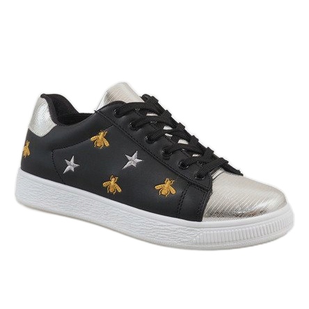 Baskets abeille noire T5030-1 1