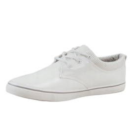 Baskets classiques blanches pour hommes BK-6005 2