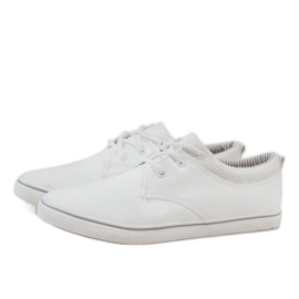 Baskets classiques blanches pour hommes BK-6005 4