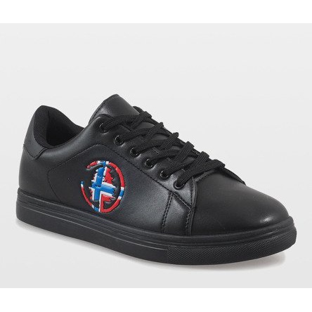 Baskets homme noires D20533 1