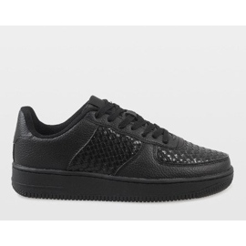 Chaussures de sport Air Force noires 2