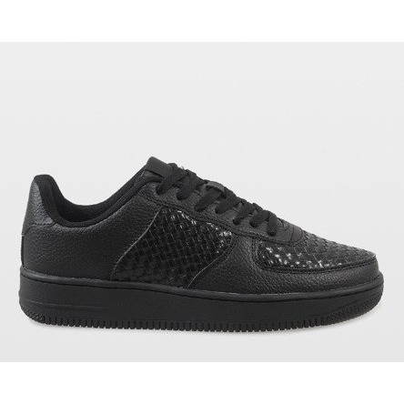 Chaussures de sport Air Force noires 2