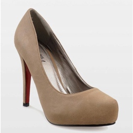 Talons hauts beiges 505 1