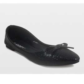 Ballerines GF-A350 noires 1