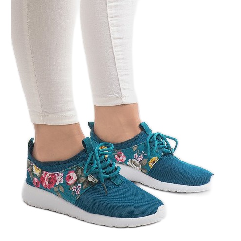 Baskets de sport vertes 625 1