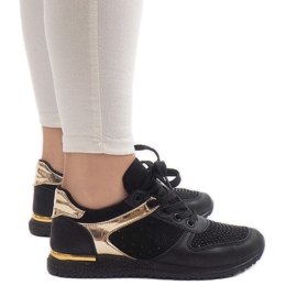 Baskets LR88010 noires le noir 2