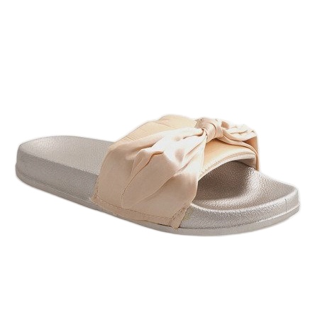 Chaussons dorés à nœud 5835 1