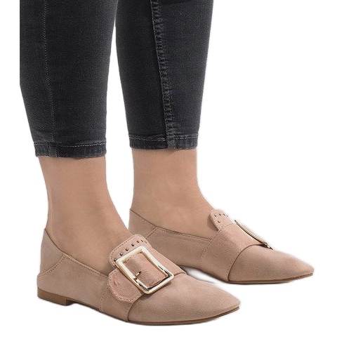 Ballerines mocassins roses 6979-P 1