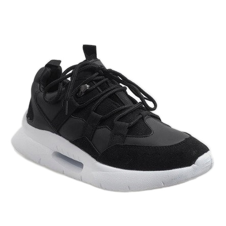 Chaussures de sport R-375 noires à la mode gris 1