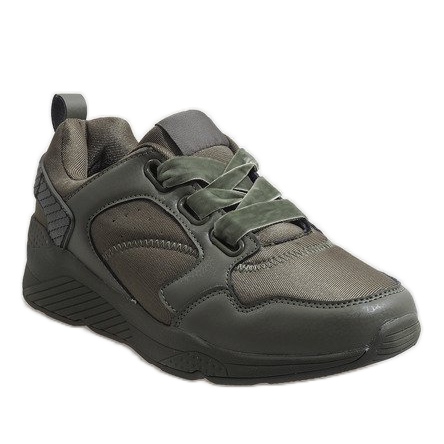 520-7 chaussures de sport vertes 1