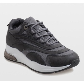 Chaussures de sport à la mode grises LL1718 1 Chaussures de sport à la mode grises LL1718 1