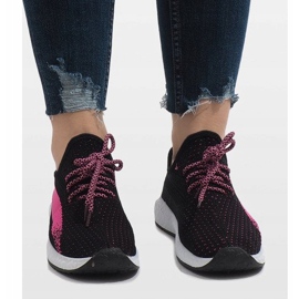 Chaussures de sport noires 6751-Y 2