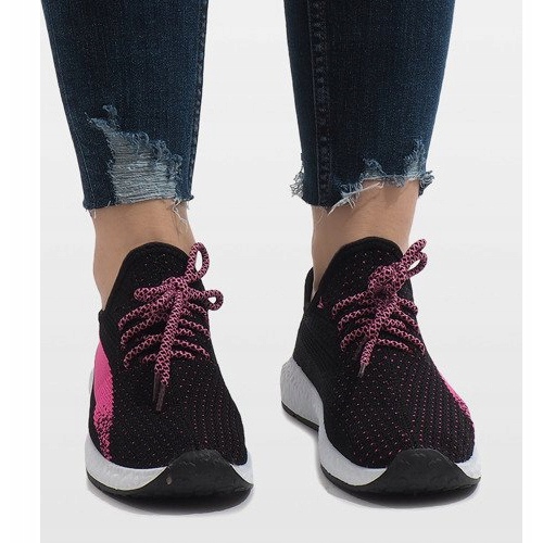 Chaussures de sport noires 6751-Y 2