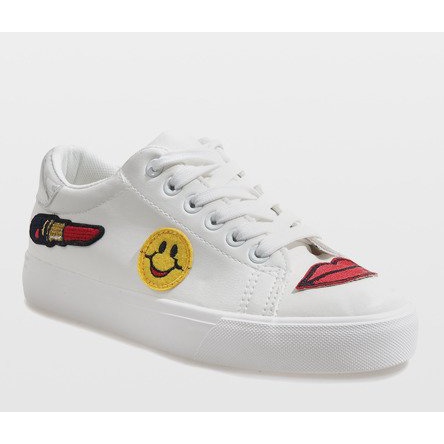 Baskets blanches tampon BL75P 1