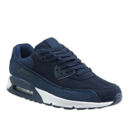 Chaussures de sport homme bleu marine 8104 1