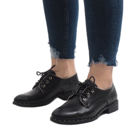 Chaussures de jazz noires Ćwieki 6288-1 le noir 1