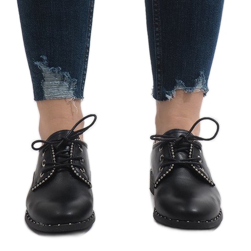 Chaussures de jazz noires Ćwieki 6288-1 le noir 2