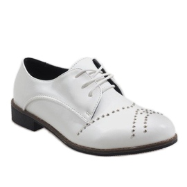 Chaussures de jazz blanches Brads HH-82 1