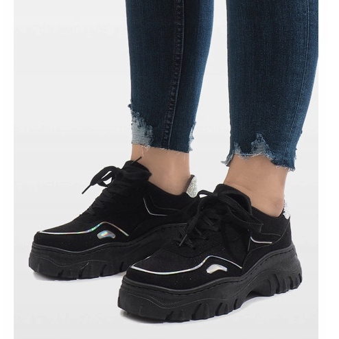 Baskets noires HX999 le noir 1 Baskets noires HX999 le noir 1