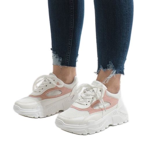 Chaussures de sport à la mode blanches PP-37 1