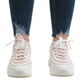 Chaussures de sport blanches à la mode BO-15 1