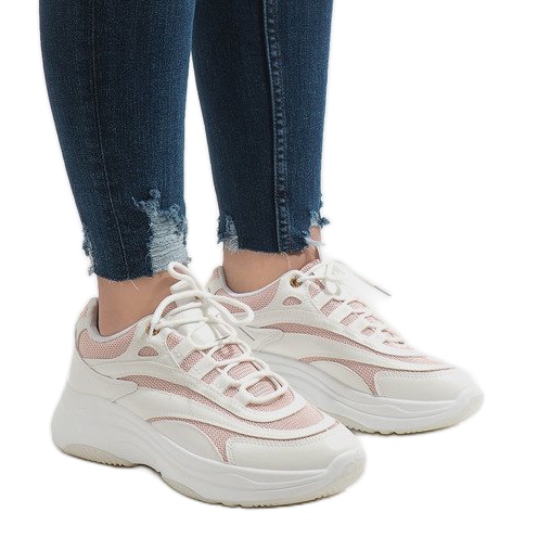 Chaussures de sport blanches à la mode BO-15 2