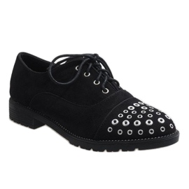 Chaussures de jazz noires Brads ST2721 le noir 1