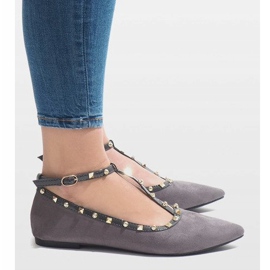 Ballerines grises 127-13 3