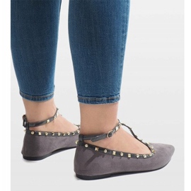 Ballerines grises 127-13 4