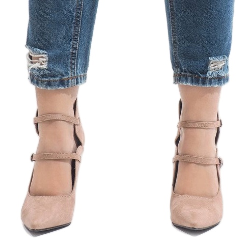 Pompes sur broche 6613-5 beige 2 Pompes sur broche 6613-5 beige 2