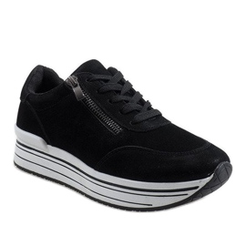 Chaussures de sport noires 6258 le noir 1 Chaussures de sport noires 6258 le noir 1