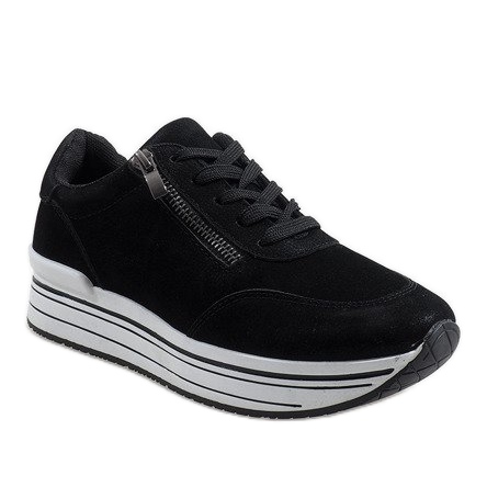 Chaussures de sport noires 6258 1