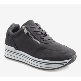 Chaussures de sport grises 6258 1 Chaussures de sport grises 6258 1