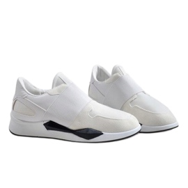 Baskets blanches en lycra R371 2