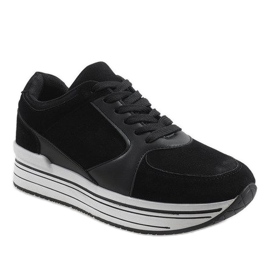 Chaussures de sport noires 6261 le noir 1