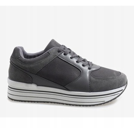 Chaussures de sport grises 6261 2 Chaussures de sport grises 6261 2