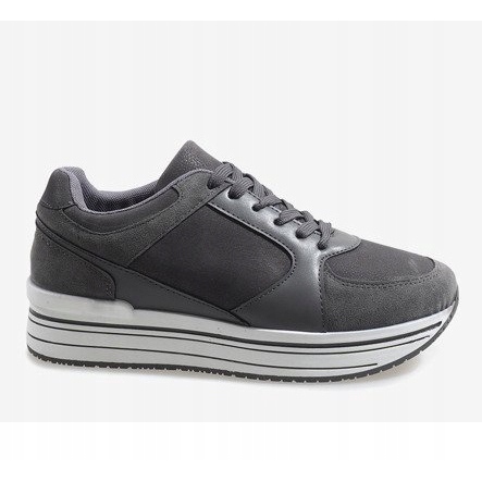 Chaussures de sport grises 6261 2 Chaussures de sport grises 6261 2