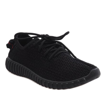 BY-049 chaussures de sport noires le noir 1