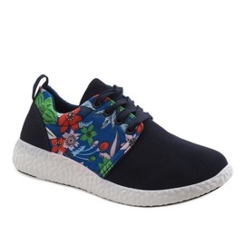 Chaussures de sport bleu marine 623-2 1