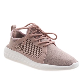 Chaussures de sport roses HY2811 1