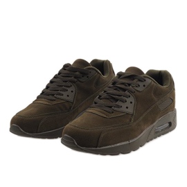 Chaussures de sport vertes Z2014-6 brun 2