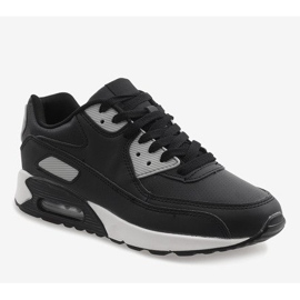 Chaussures de sport noires Z2140-2 1