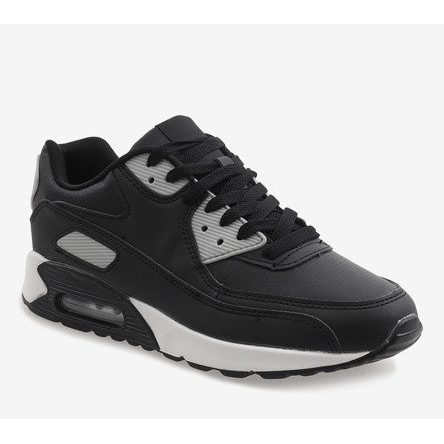 Chaussures de sport noires Z2140-2 1